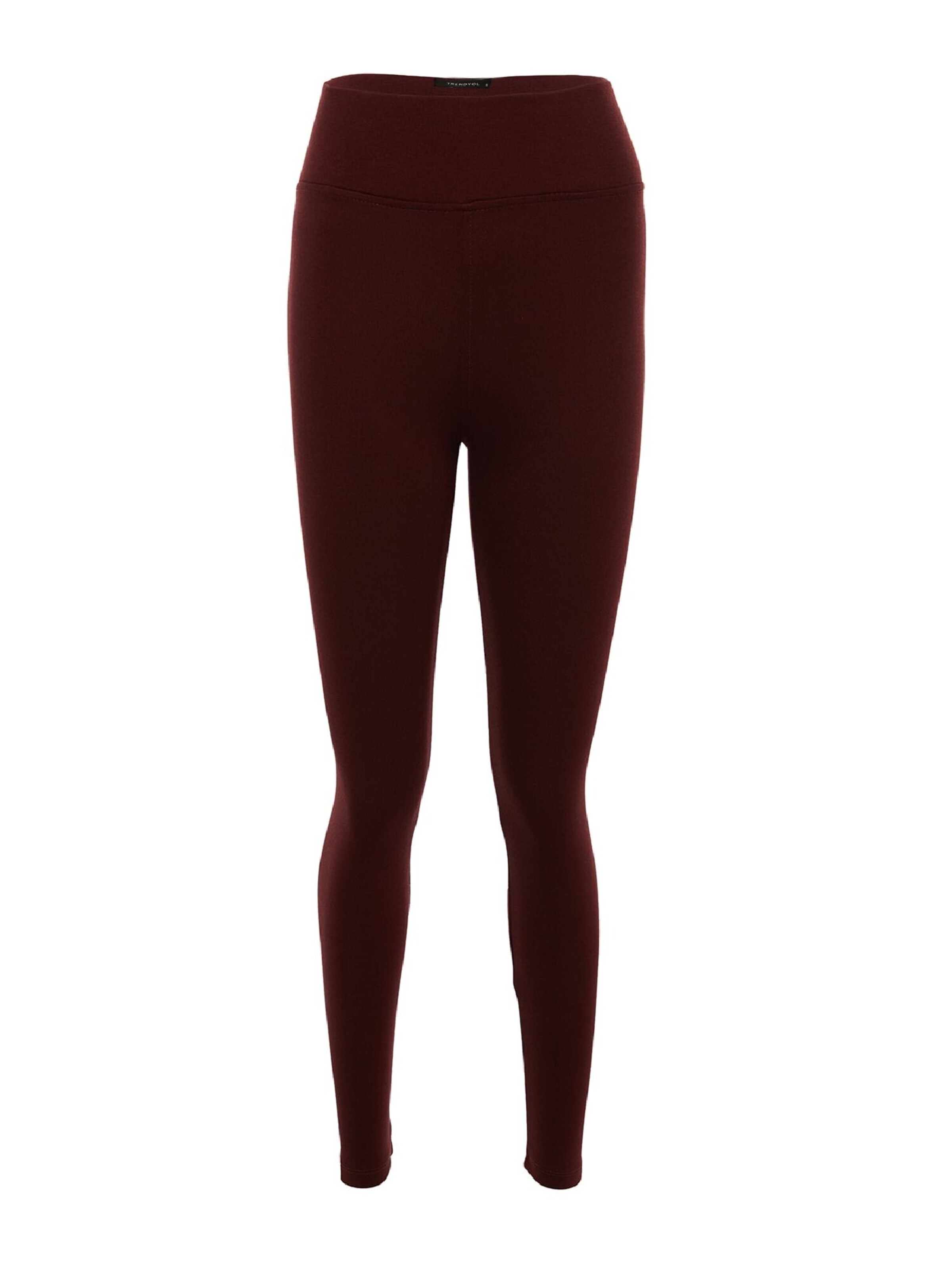 Trendyol - Skinny Leggings en rojo
