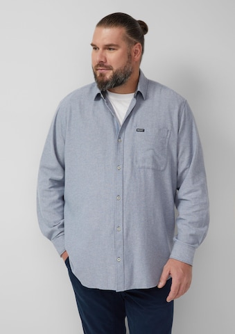 Coupe regular Chemise s.Oliver en bleu : devant