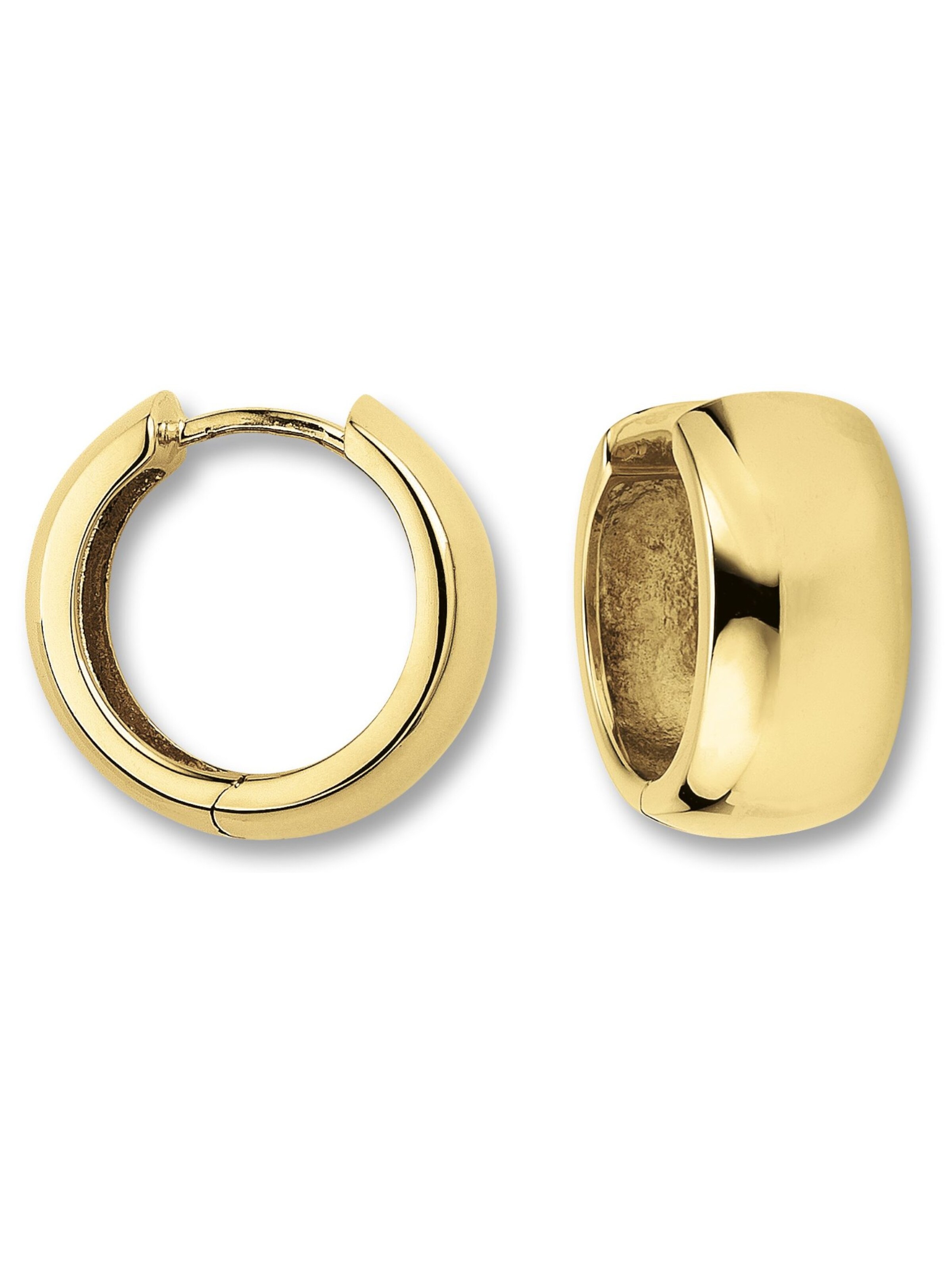 ONE ELEMENT Ohrringe in Gold: Vorderseite