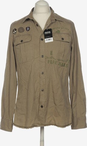 Pepe Jeans Button Up Shirt in XL in Green: front