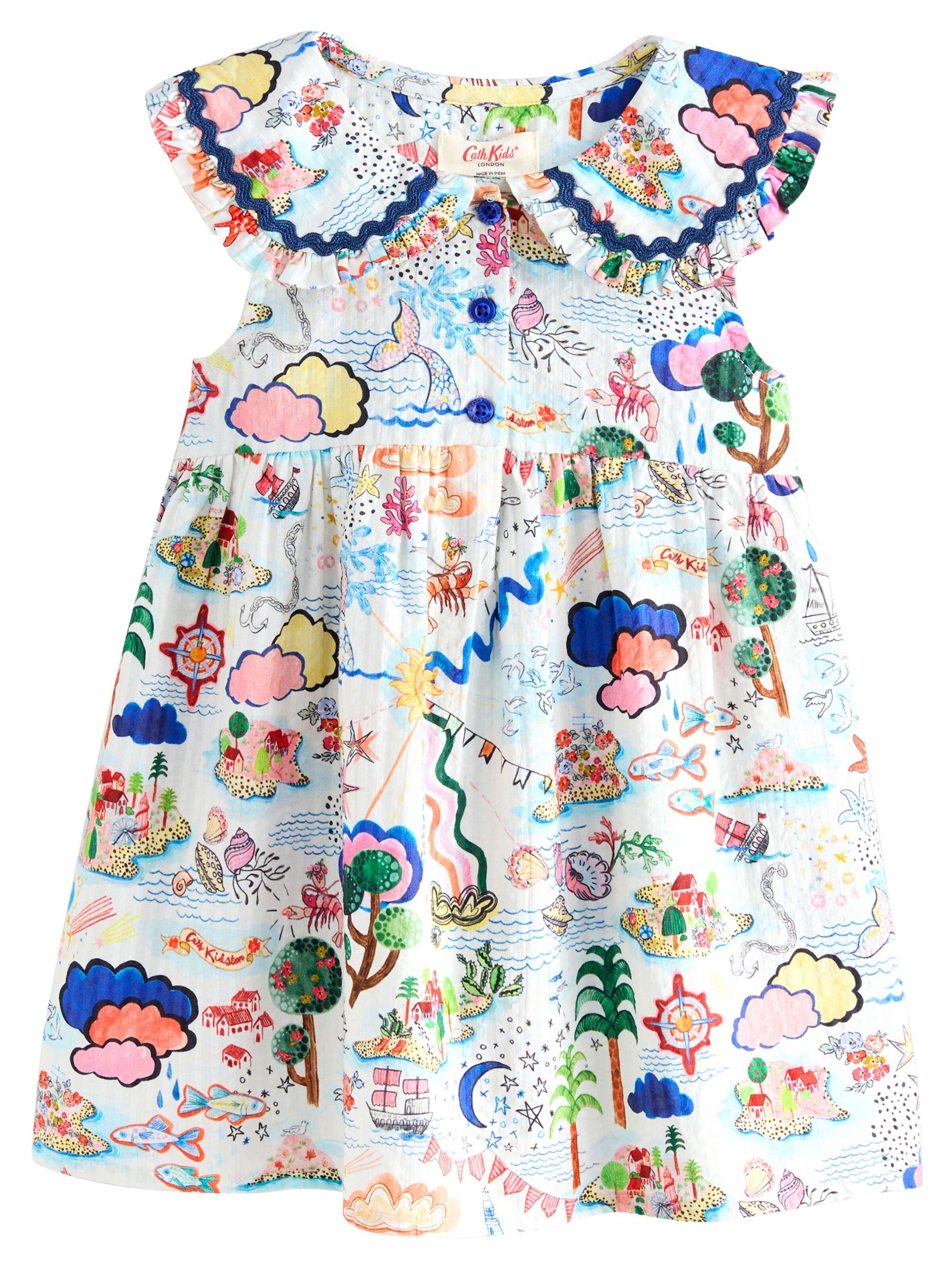 Robe 'Cath Kidston' Next en blanc : devant