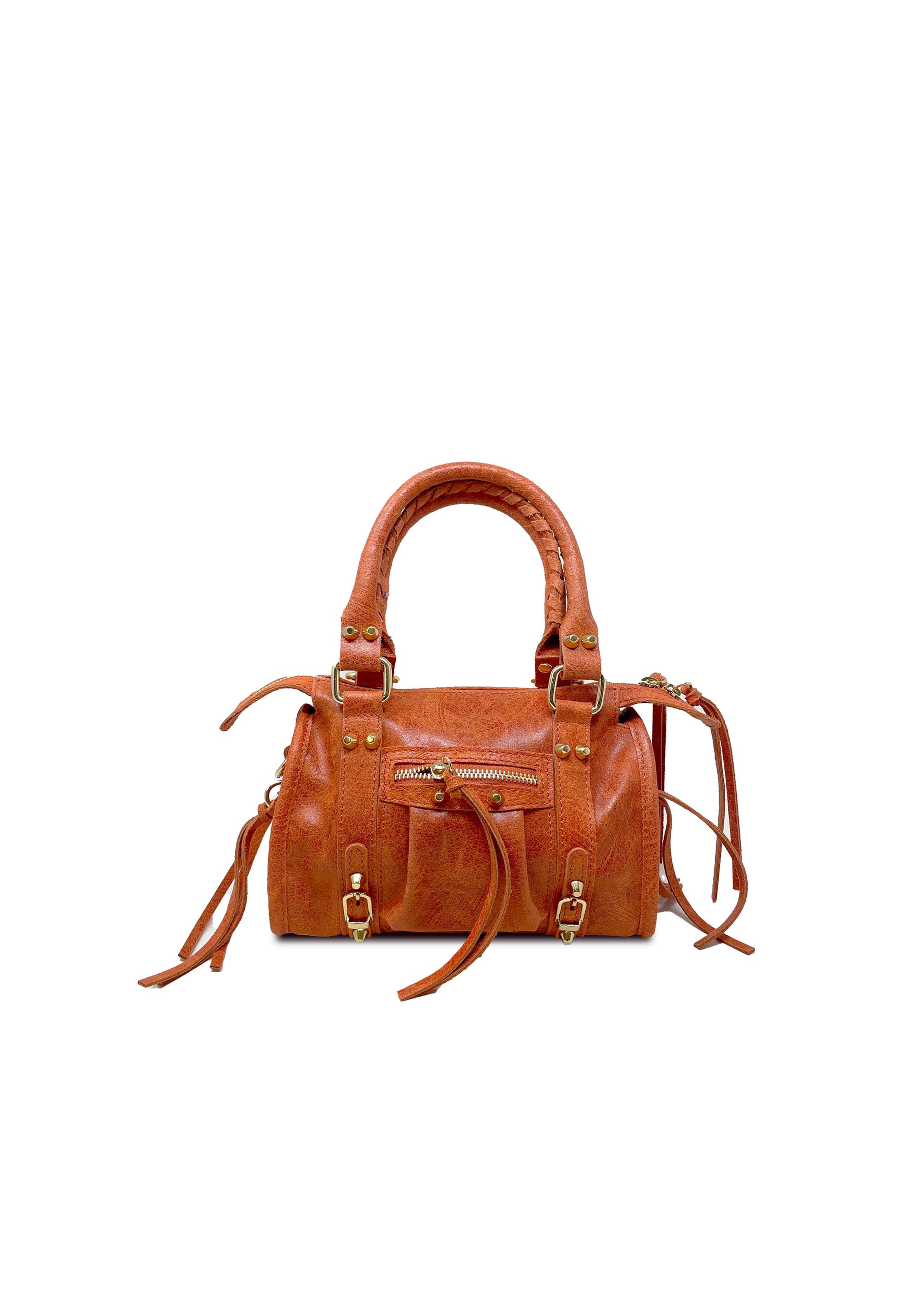 CHICCA BORSE Handbag in Orange: front