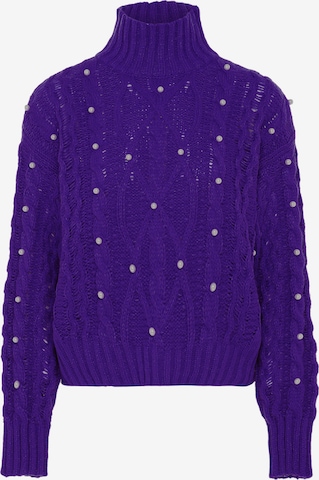 faina Sweater in Purple: front