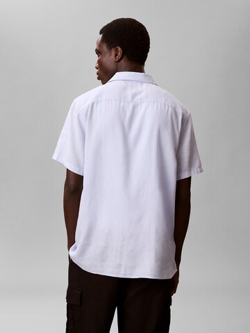 Regular Chemise Calvin Klein en bleu