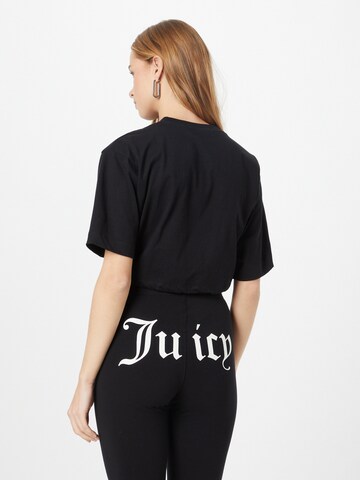 Tricou funcțional de la Juicy Couture Sport pe negru