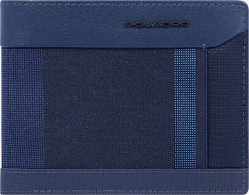 Piquadro Wallet 'Steve ' in Blue: front