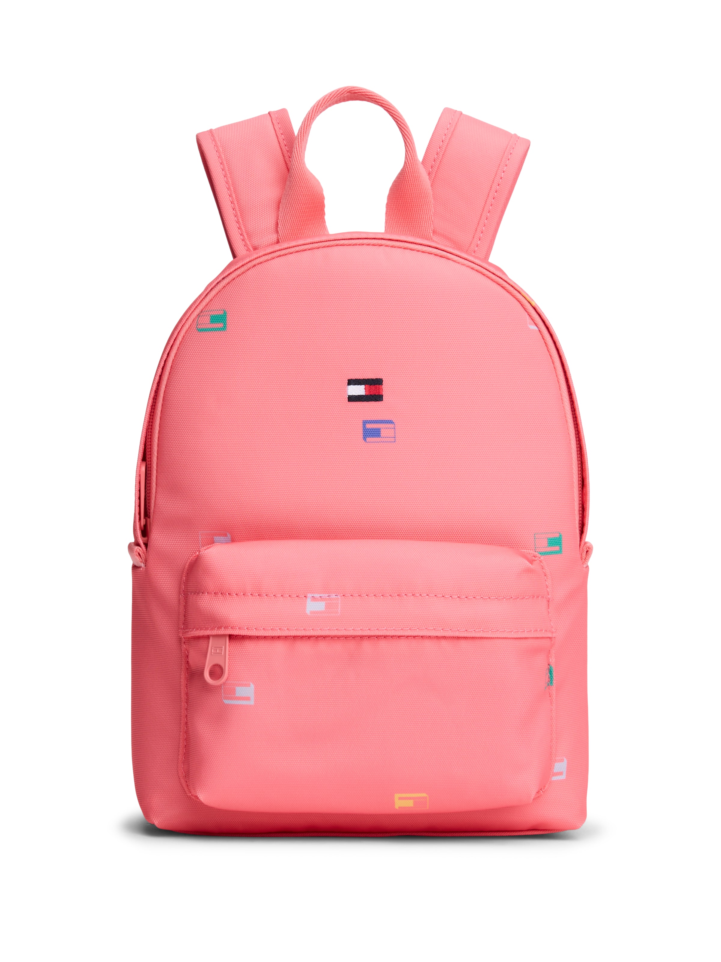 TOMMY HILFIGER Backpack 'Essential' in Pink: front