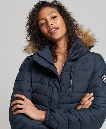 Manteau d’hiver Superdry en bleu