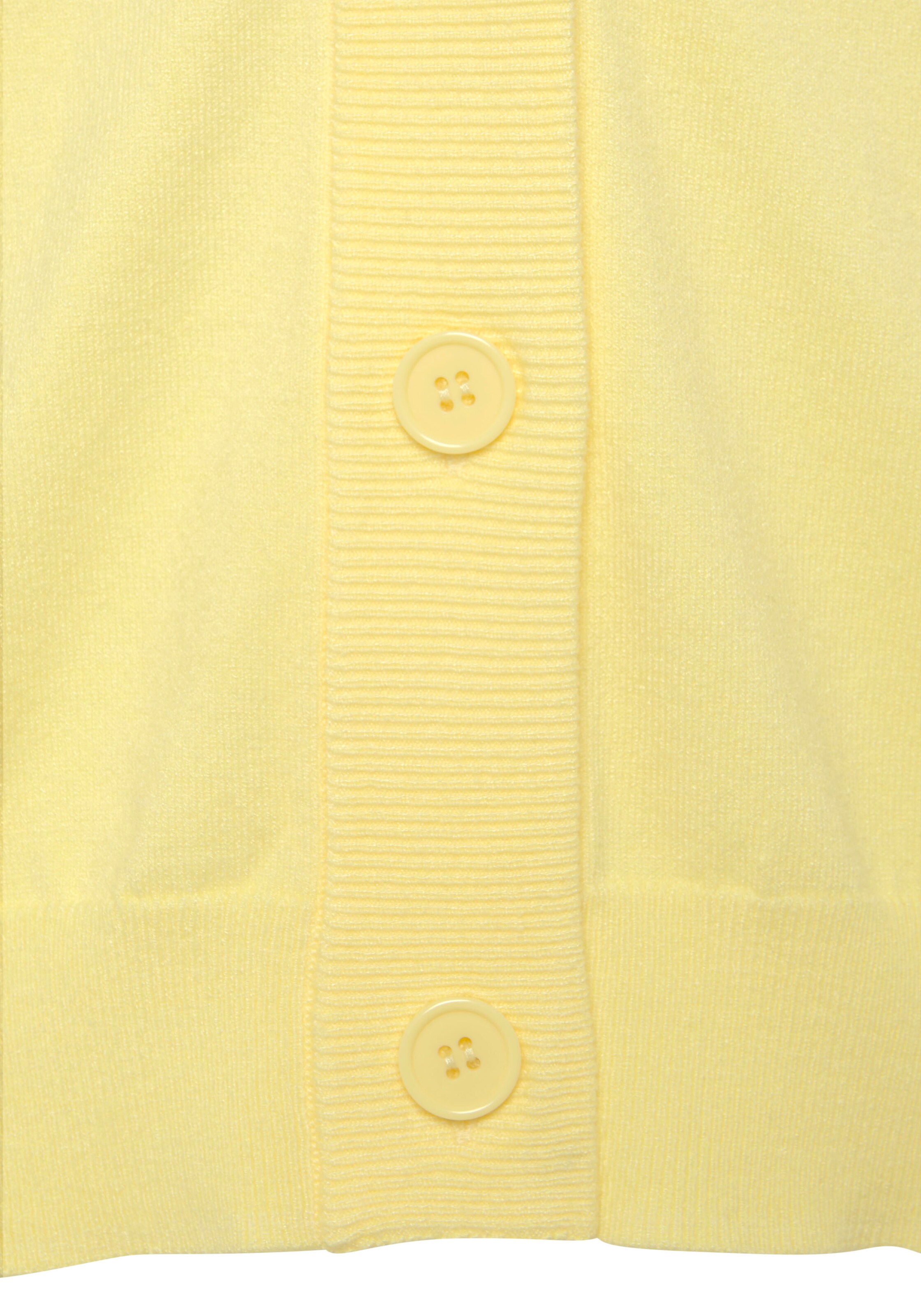 geltona LASCANA Kardiganas