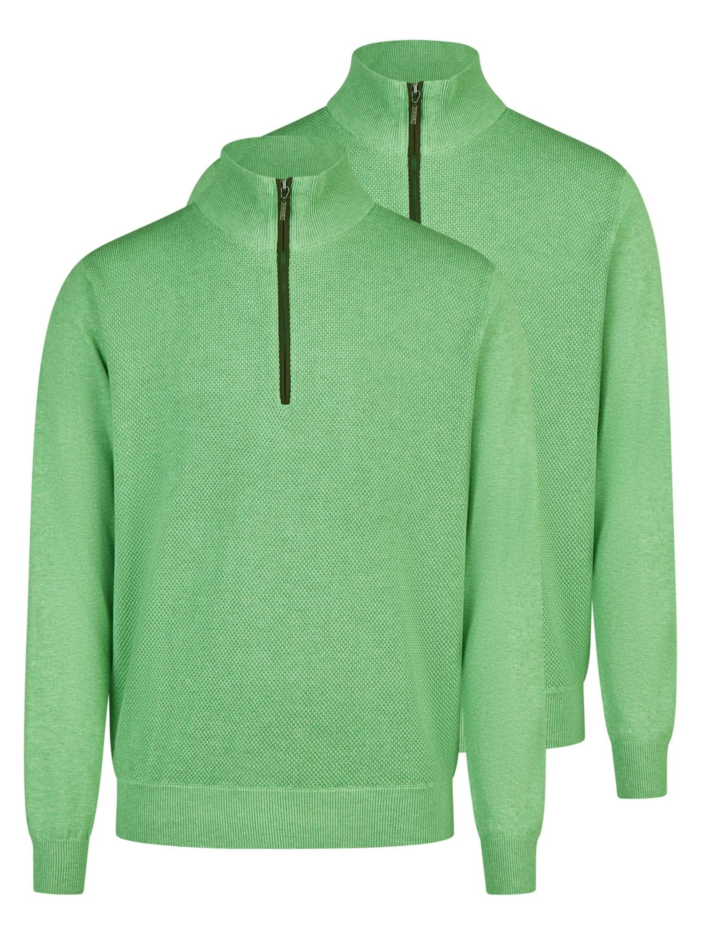 redmond Sweater 'Basic' in Green: front