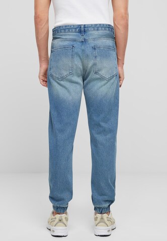 2Y Premium Tapered Jeans in Blau