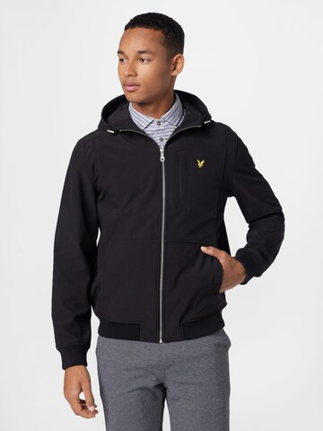 Lyle & Scott Between-Season Jacket in Black: front