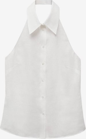 MANGO Blouse 'Chiara' in White: front