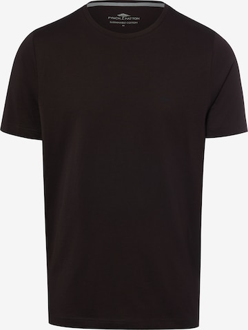 FYNCH-HATTON T-Shirt in Braun: Vorderseite