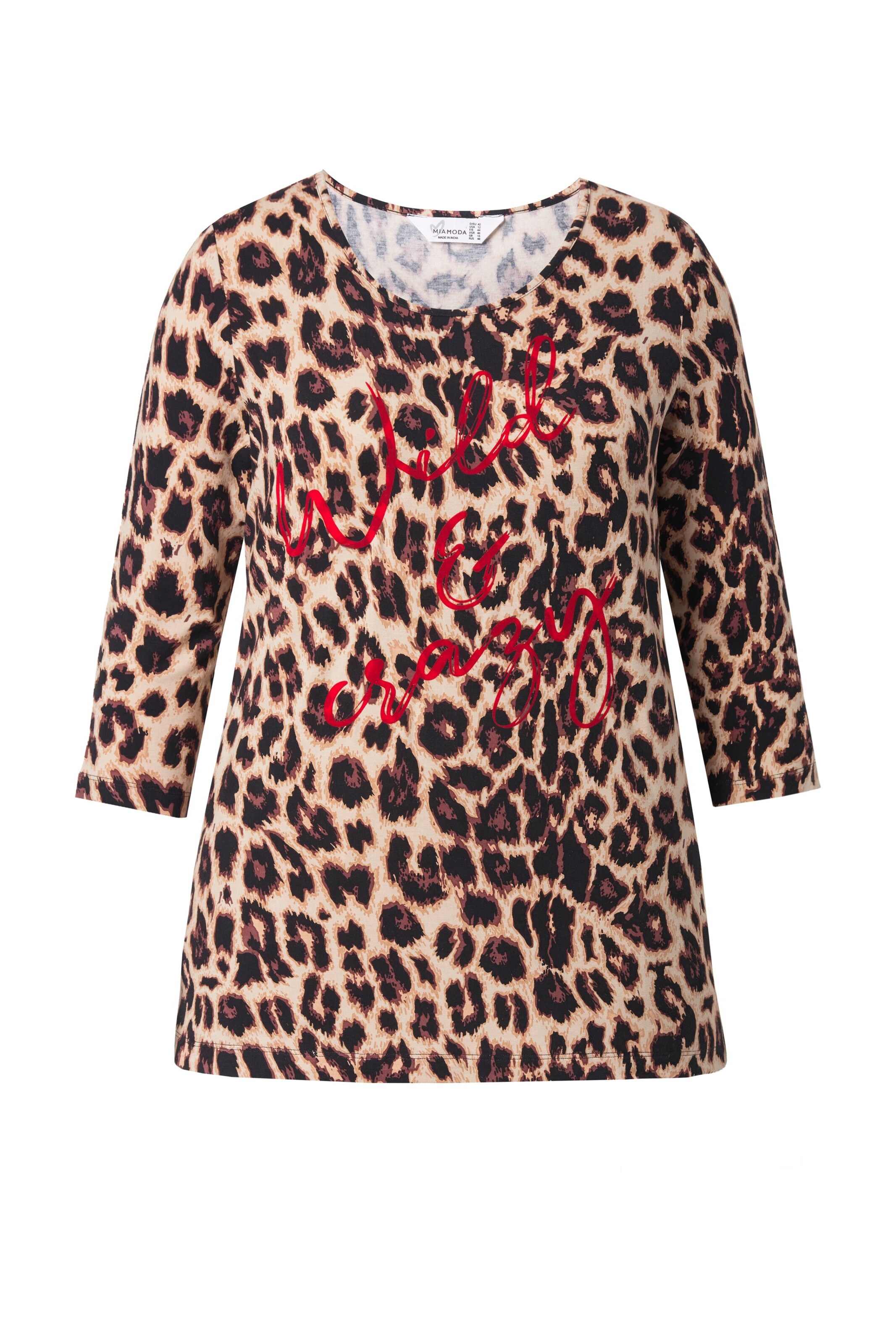 MIAMODA Shirt in Schwarz: Vorderseite