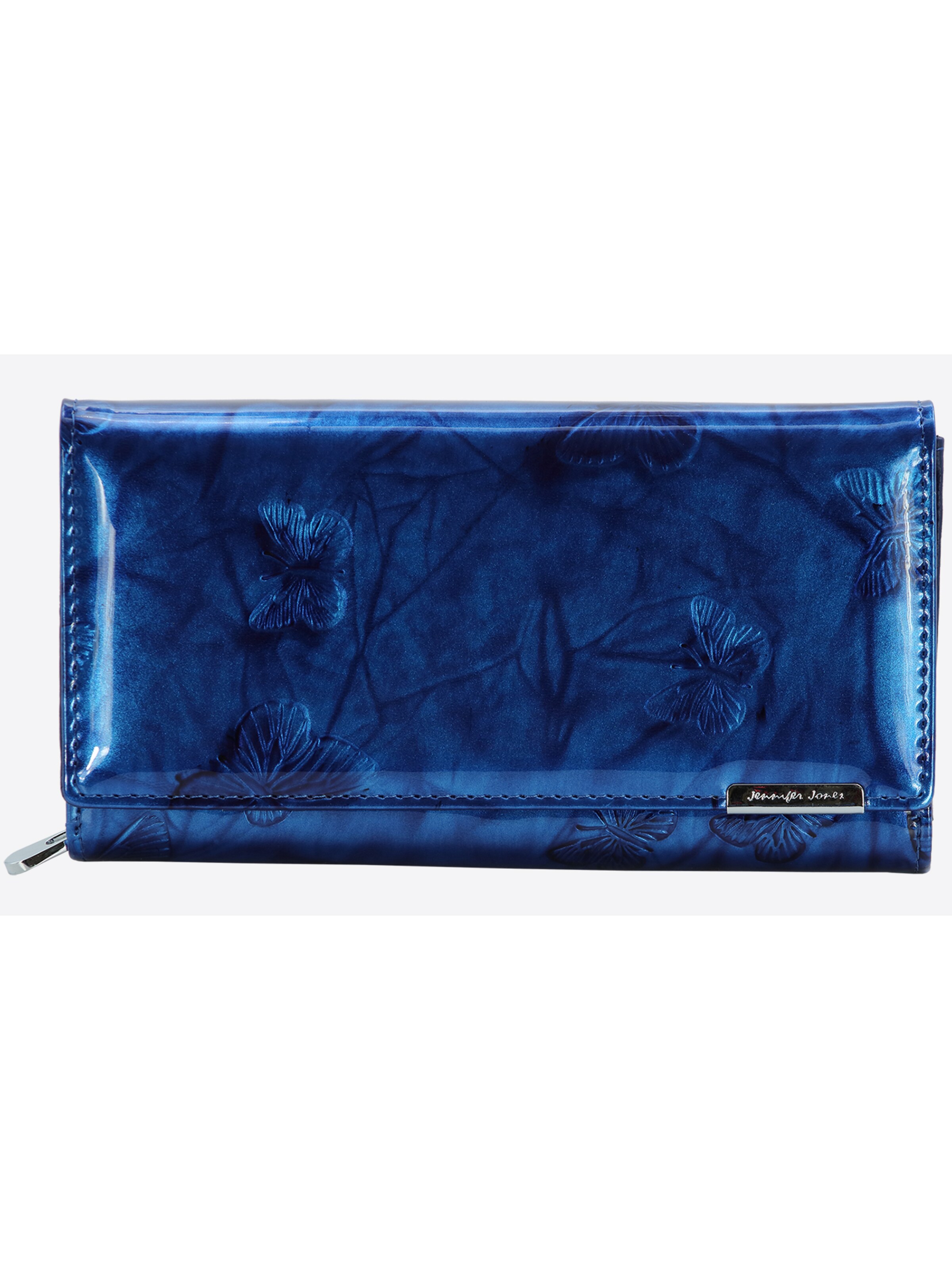 Jennifer Jones Wallet in Blue: front