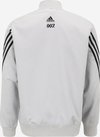 ADIDAS PERFORMANCE Bluza rozpinana sportowa '007 BAD' w kolorze szary