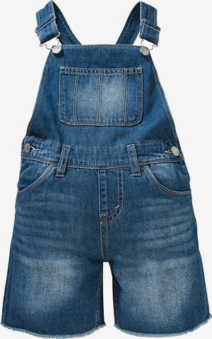 LEVI'S Overalls 'LVG RAILROAD SHORTALL' in Blue: front