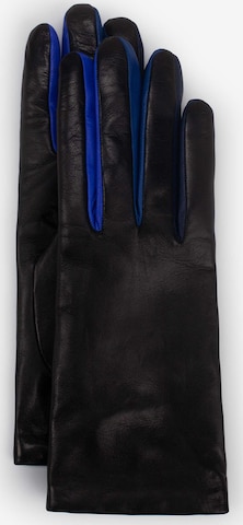 Gretchen Full Finger Gloves in Black: front