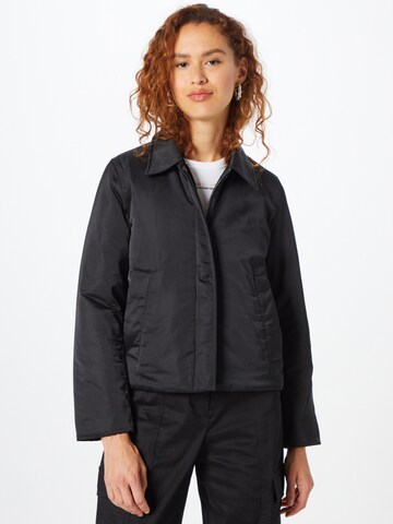 Calvin Klein Between-Season Jacket in Black: front