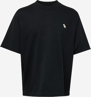 Sweat-shirt Abercrombie & Fitch en noir : devant
