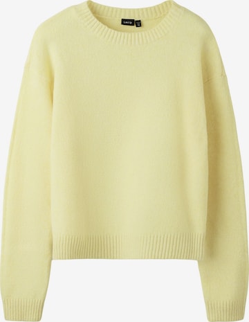 Pull-over LMTD en jaune : devant