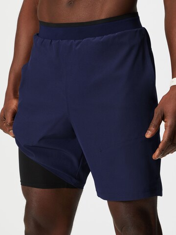 Fabletics Regular Trousers 'The Fundamental' in Blue: front