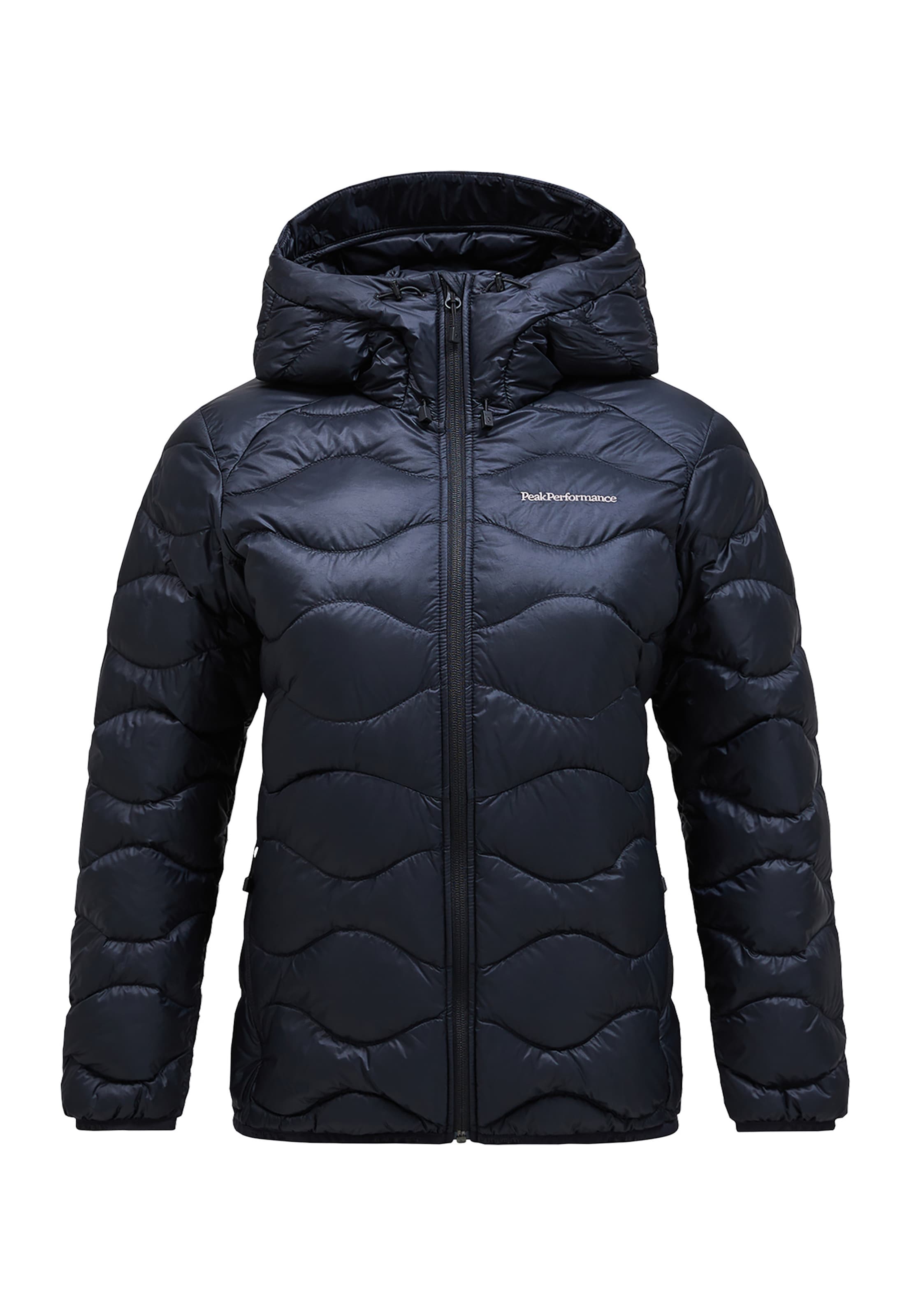 PEAK PERFORMANCE Steppjacke in Schwarz: Vorderseite