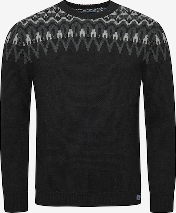 Pull-over 'Vintage Fairisle' Superdry en noir : devant