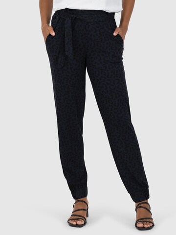 Alife and Kickin Tapered Byxa 'AliceAK' i blå: framsida