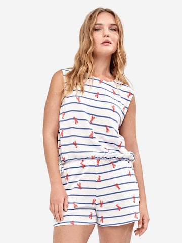 Gisela Pyžamo - Modrá: predná strana