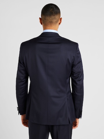 BOSS Black - Slim Fit Jaqueta de negócios 'H-Huge-Tux-N-B1' em azul