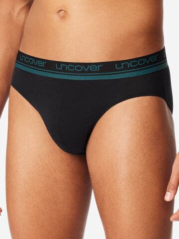 uncover by SCHIESSER Slip 'Cotton' in Zwart