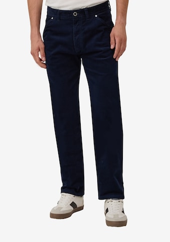 s.Oliverregular Hlače - plava boja: prednji dio