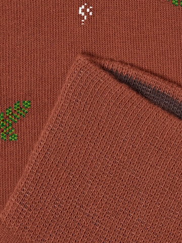 Von Jungfeld Socken 'Festive Icons' in Rot