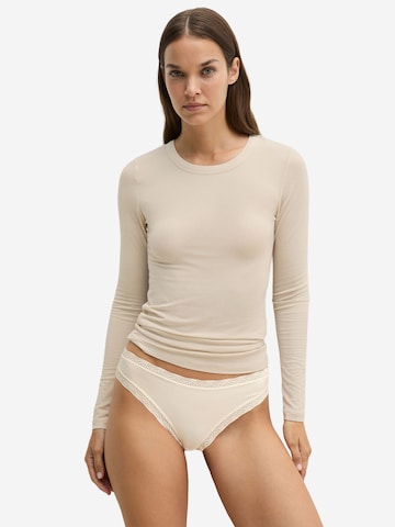 Slip ' Alltags-Basics ' Marc O'Polo en beige : devant