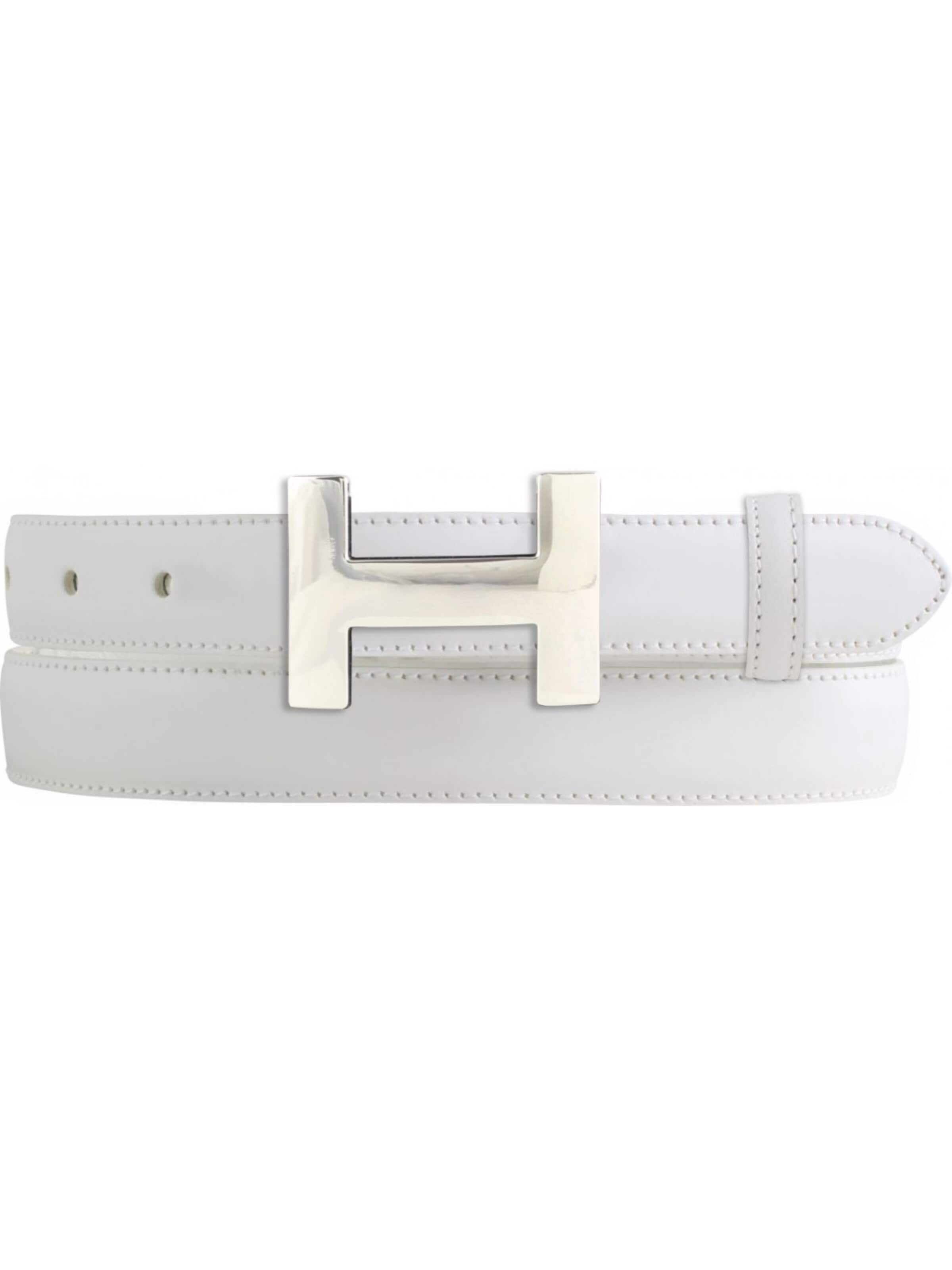 BELTINGER Belt 'Horus' in White: front