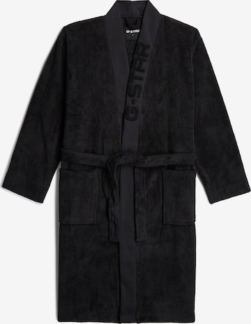 G-STAR Bathrobe short 'Bathrobe' in Black: front