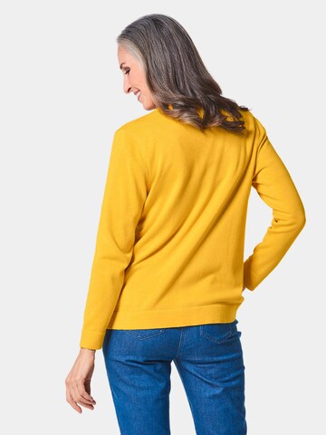 Cardigan Goldner en jaune
