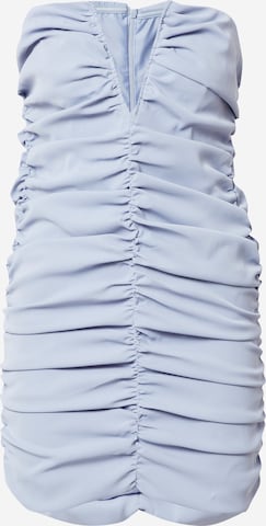 Misspap Cocktailjurk 'Premium' in Blauw: voorkant