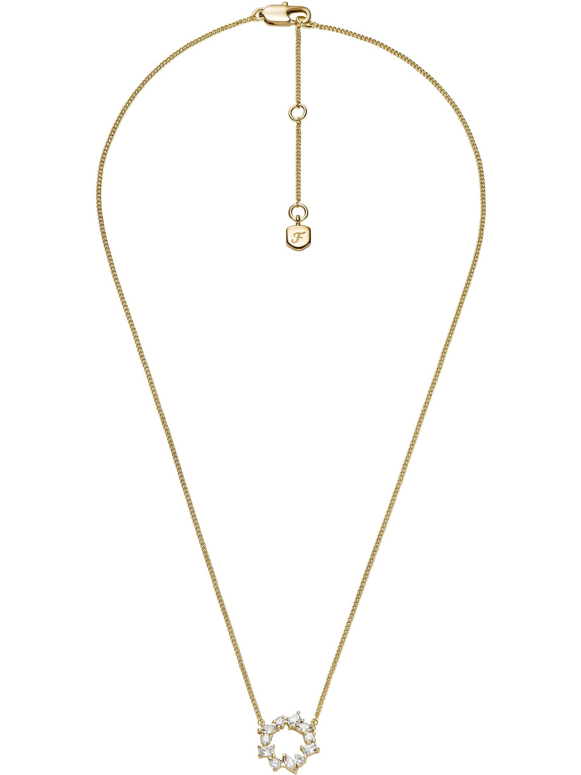 FOSSIL Necklace in Gold: front