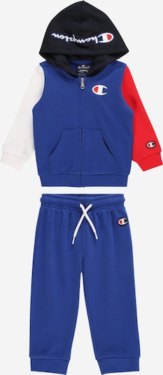Champion Authentic Athletic Apparel Jogginganzug in blau / navy / rot / weiß, Produktansicht