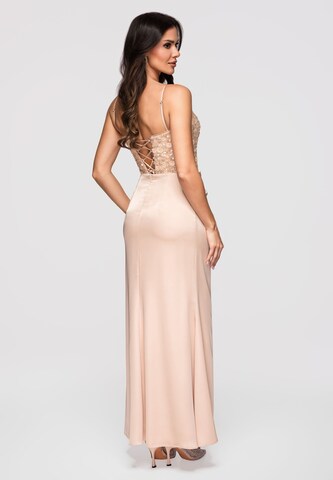 Ombre Evening dress in Pink