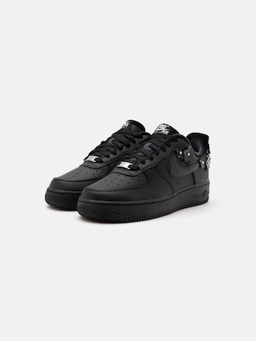 Nike Sportswear Nízke tenisky 'AIR FORCE 1 '07' - Čierna