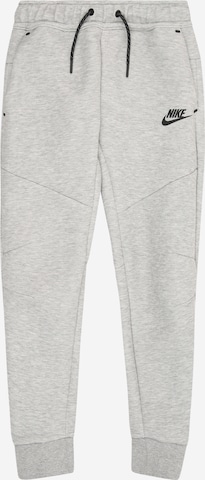 Pantaloni 'TCH FLC' di Nike Sportswear in grigio: frontale