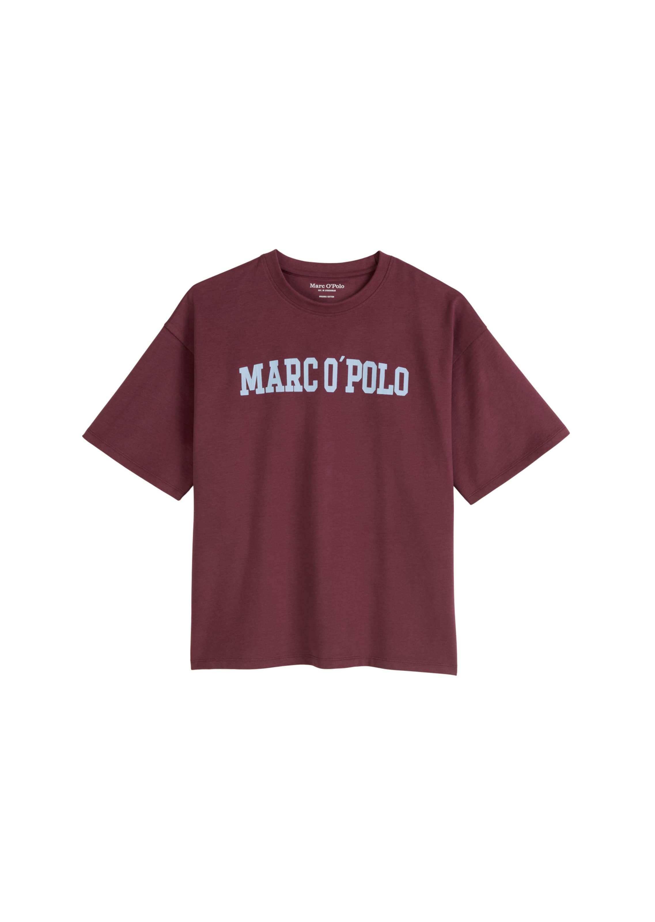 T-Shirt Marc O'Polo en rouge : devant