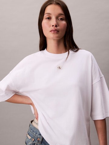 Calvin Klein Jeans Μπλουζάκι σε λευκό
