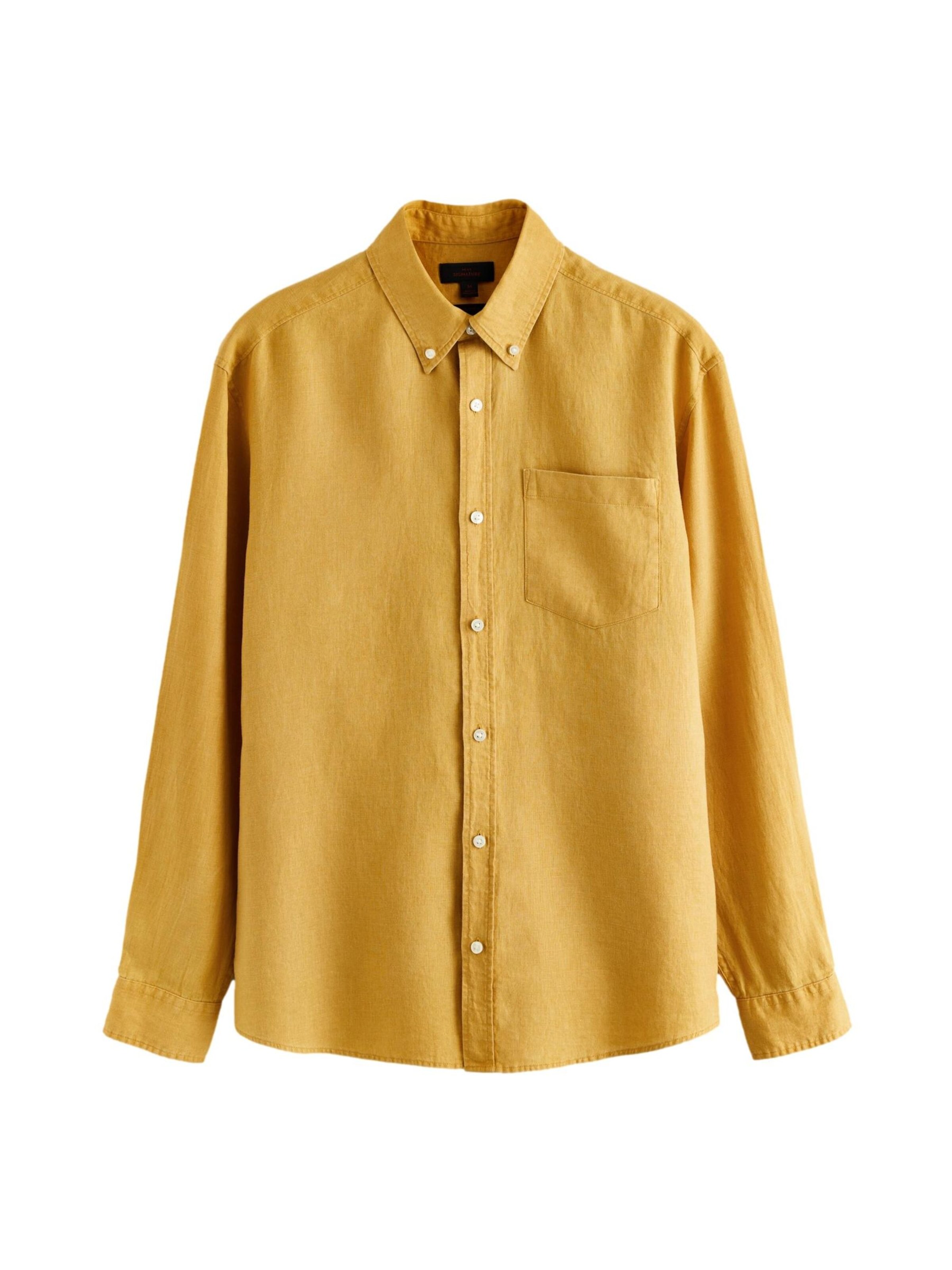 Next Hemd in Gelb: Vorderseite