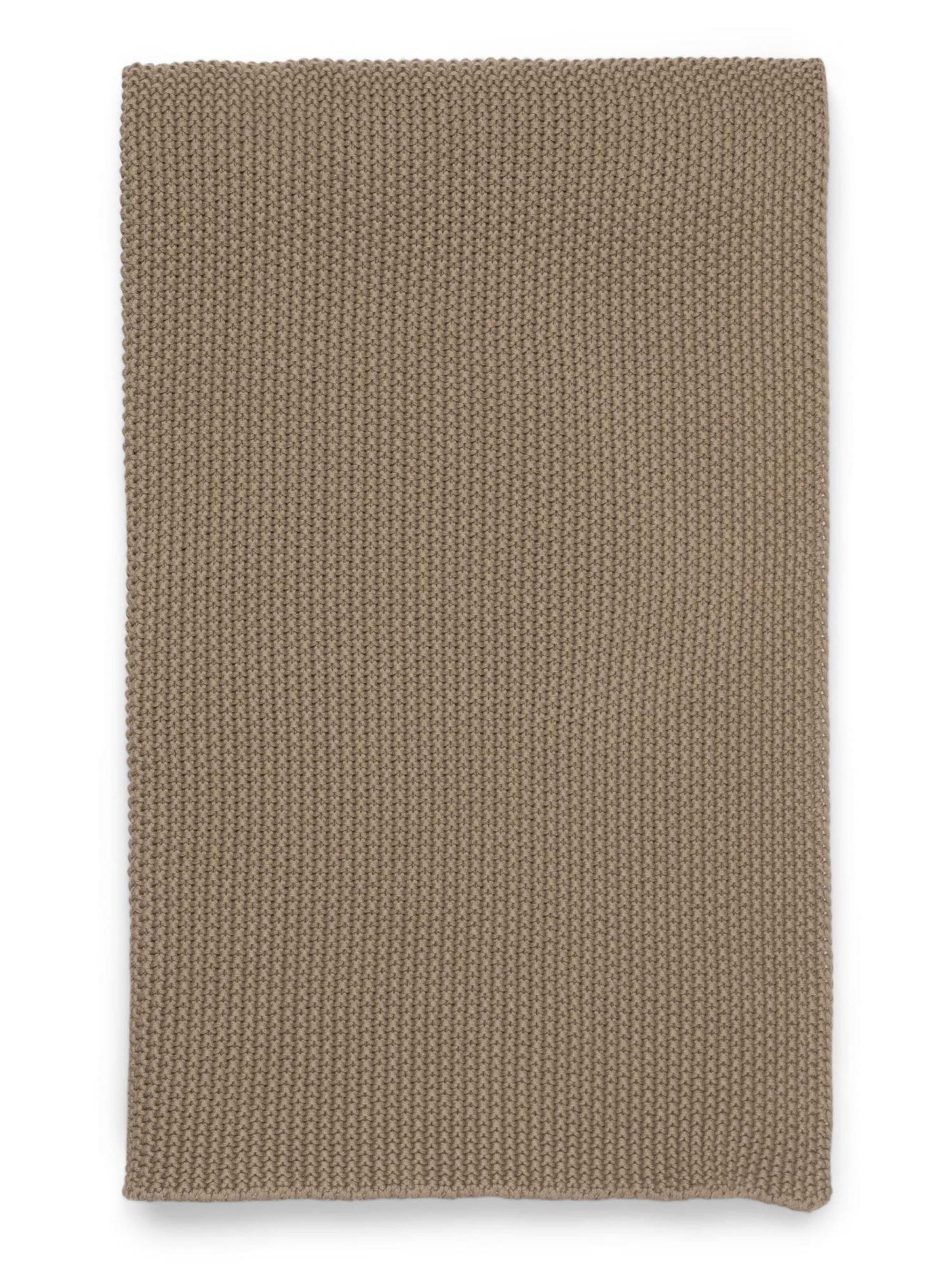 Marc O'Polo Decke 'Nordic' in Braun: Vorderseite