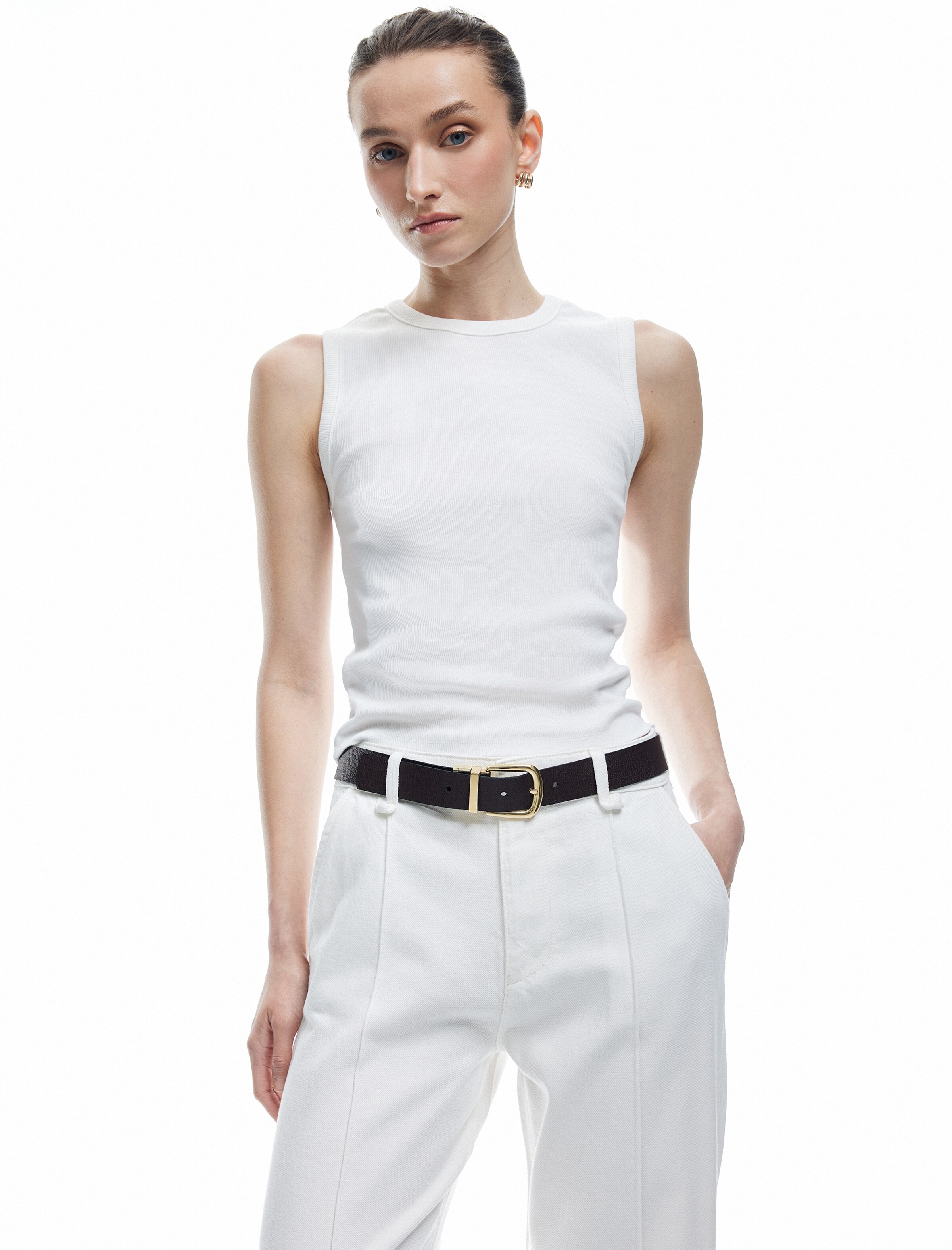 Koton Top in White: front